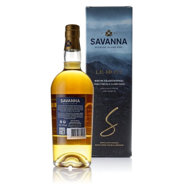 Savanna Le Must Rum Back Label